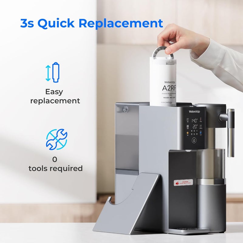 Waterdrop WD-A2RF Filter, Replacement for WD-A2 Countertop Reverse Osmosis System, 12-month Lifetime - Image 5
